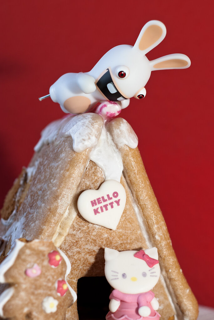 Rayman Rabbid Hello Kitty Haus