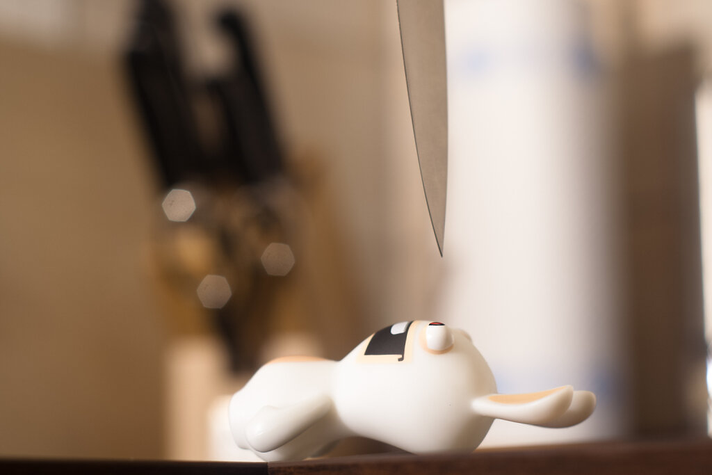 Rayman Rabbid Messer
