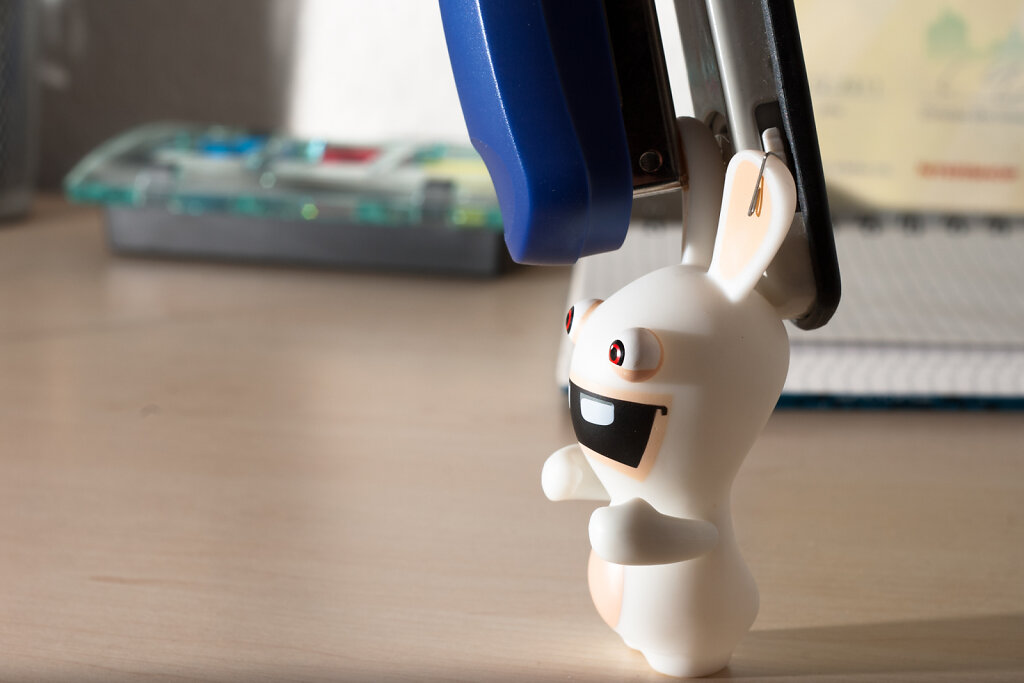 Rayman Rabbid Tacker