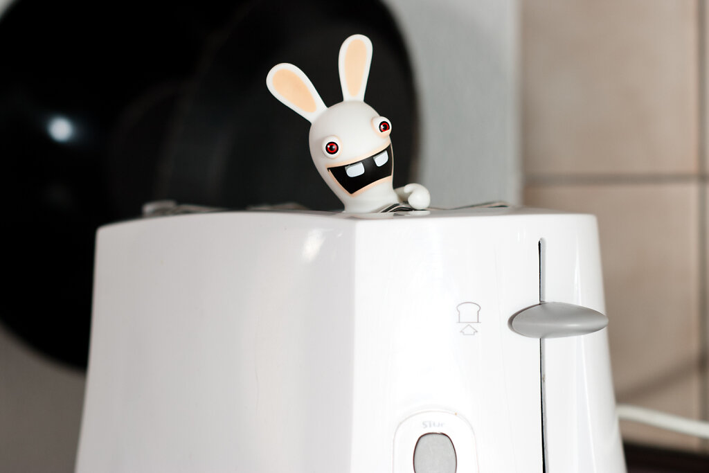 Rayman Rabbid Toaster