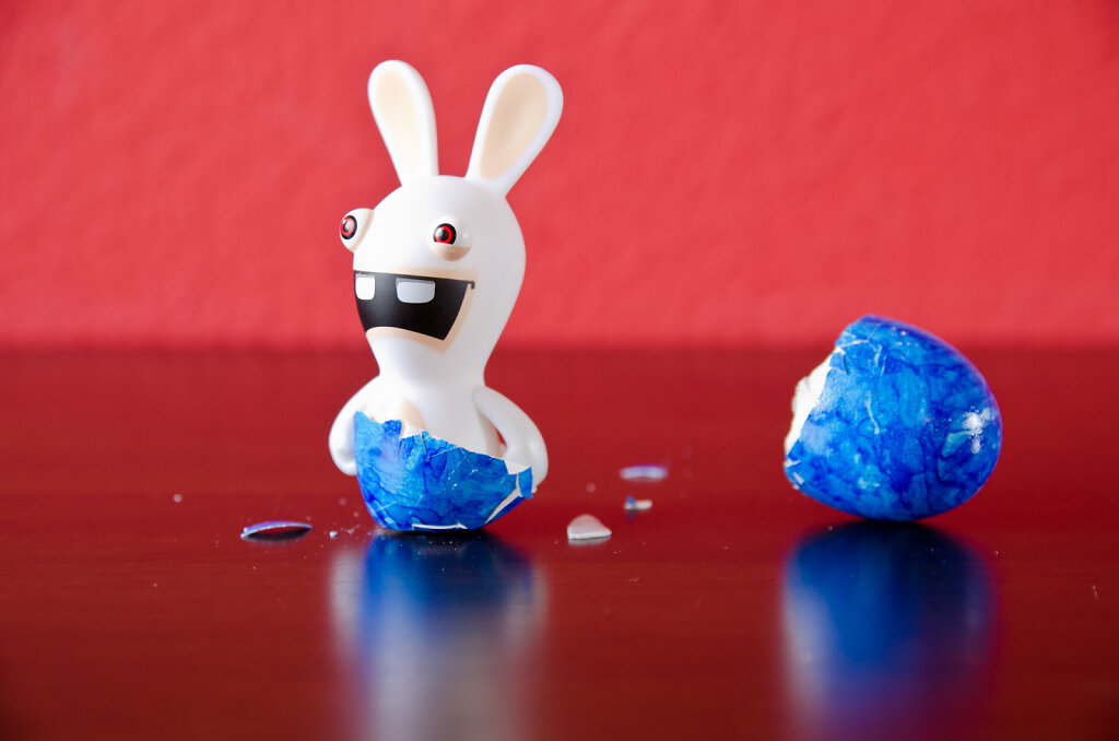 Rayman Rabbid Eierschale