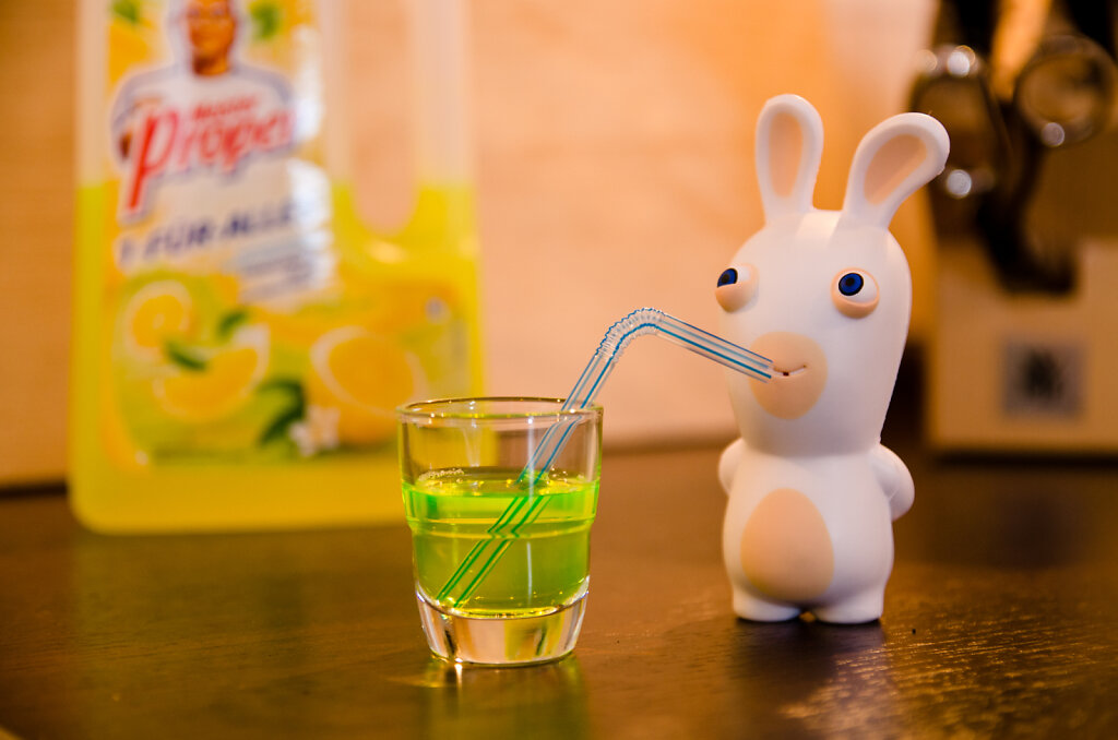 Rayman Rabbid Reinigung