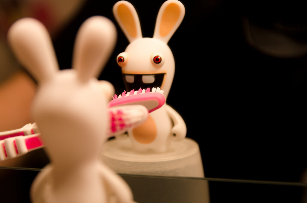 Rayman Rabbid Zahnbürste