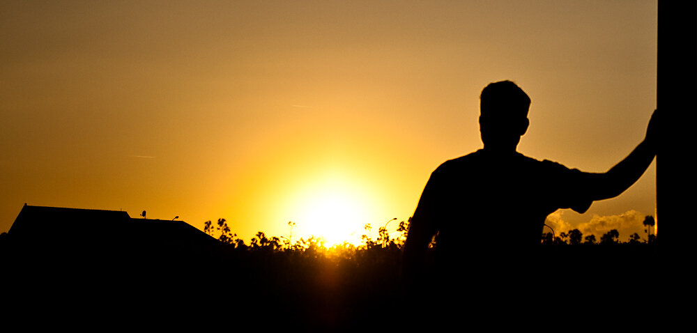 Silhouette Sonnenuntergang