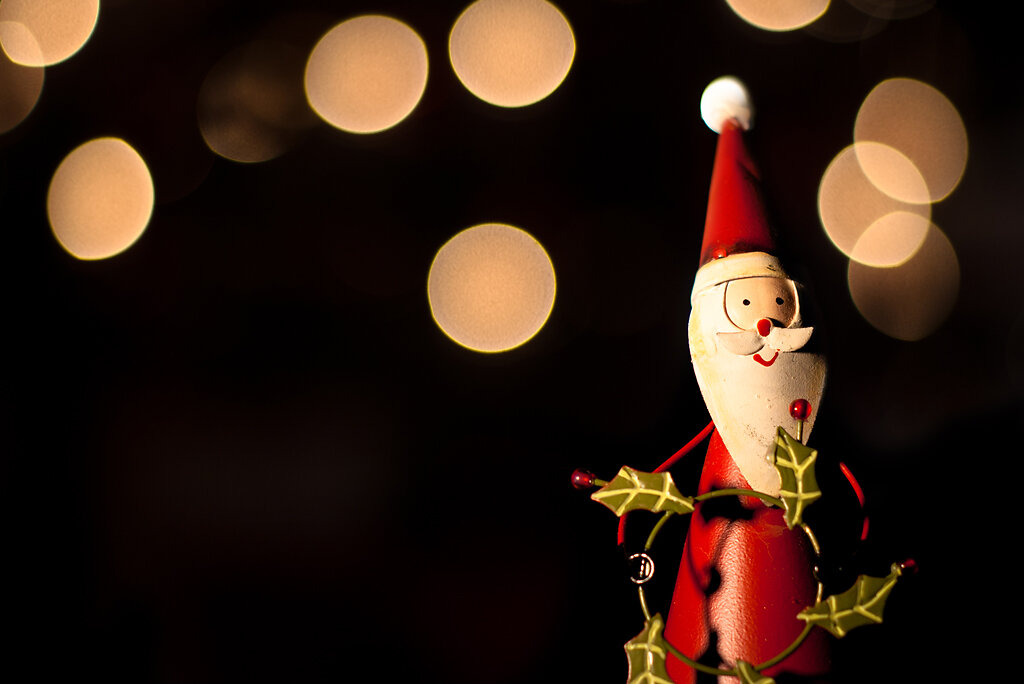 Weihnachtsmann Figur