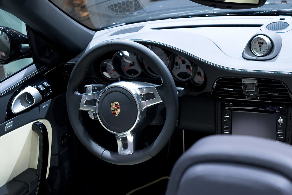 Cockpit Porsche Spyder