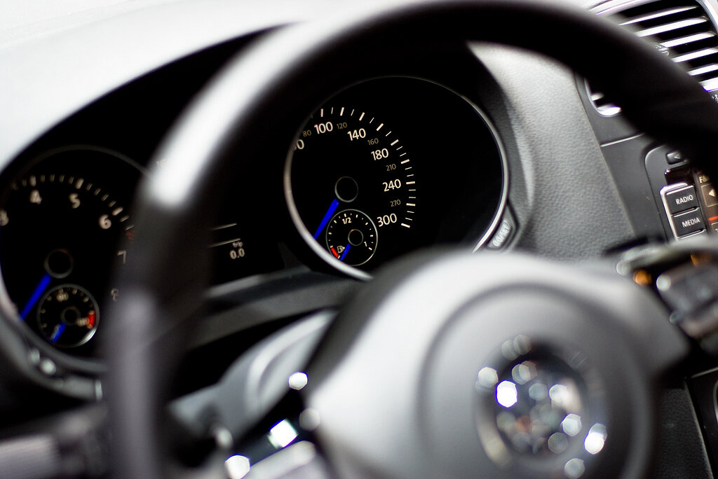 Golf-R Tacho