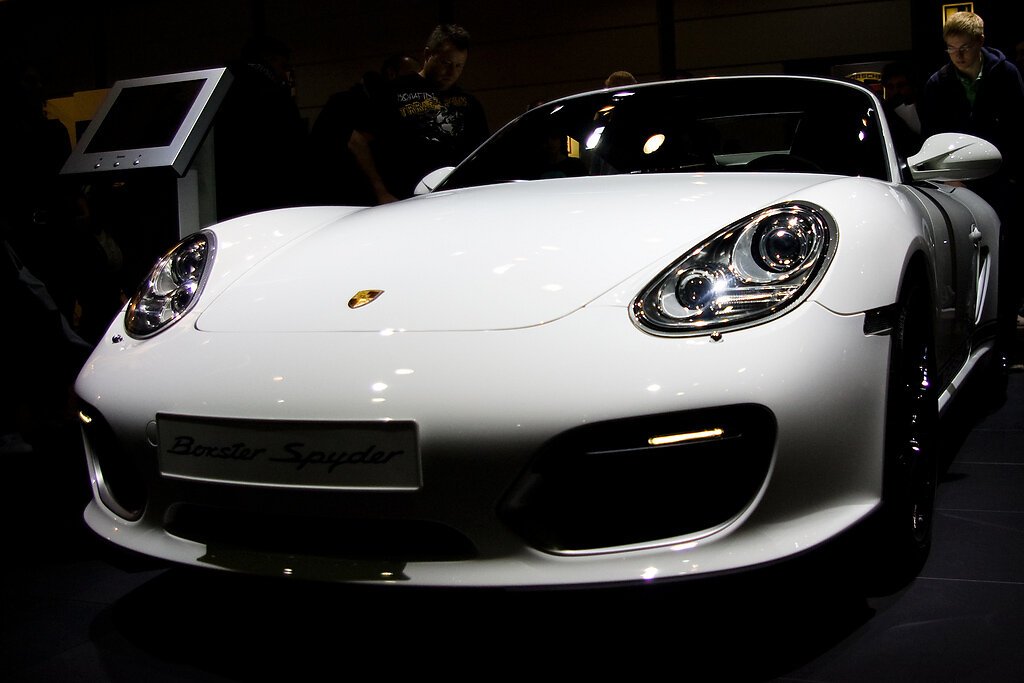 Porsche Boxster Spyder Front