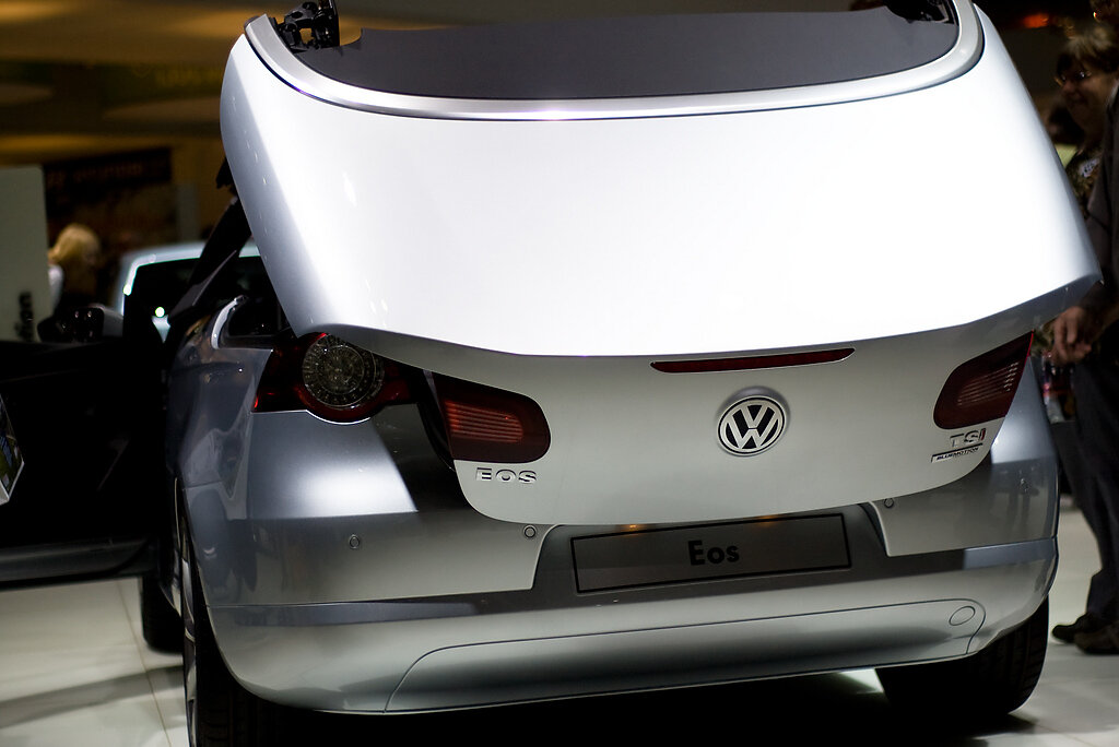 VW Eos Heck Kofferraum