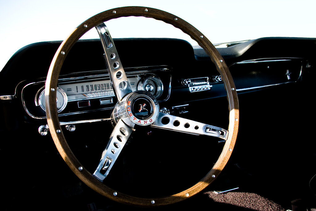 Holzlenkrad Ford Mustang