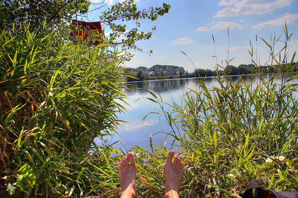 Urlaub am Kiesschacht