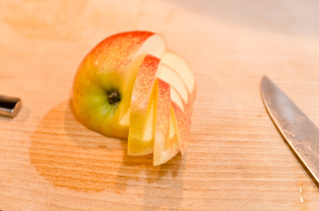 Flügel Apfelschwan