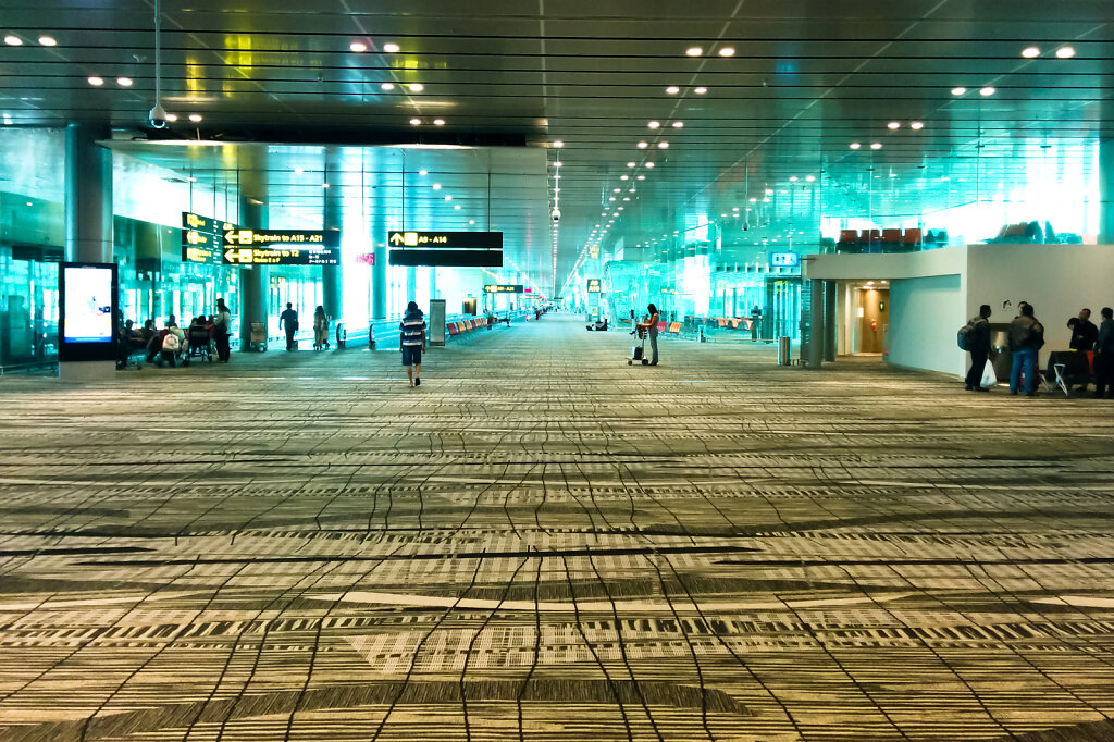 Flughafen Singapur