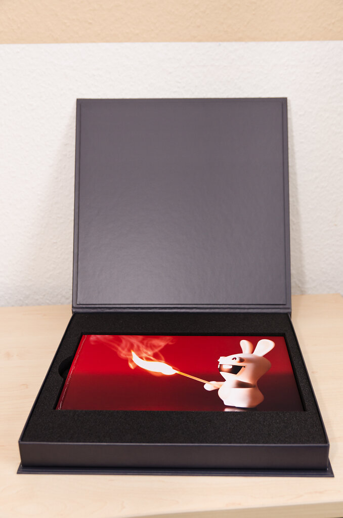 Verpackung für Fotobuch
