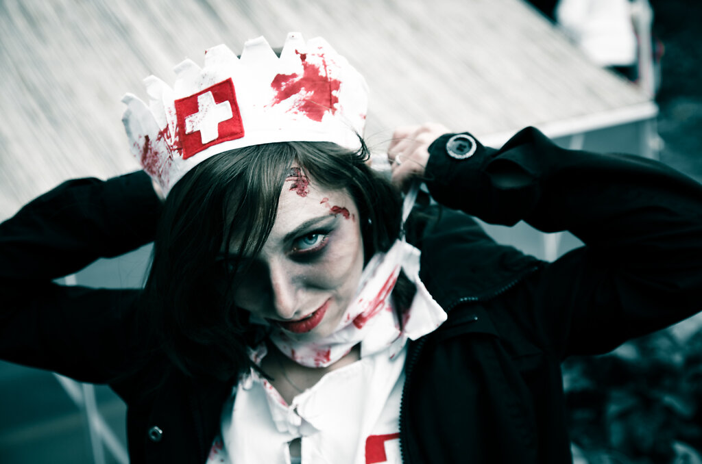 Zombie Krankenschwester
