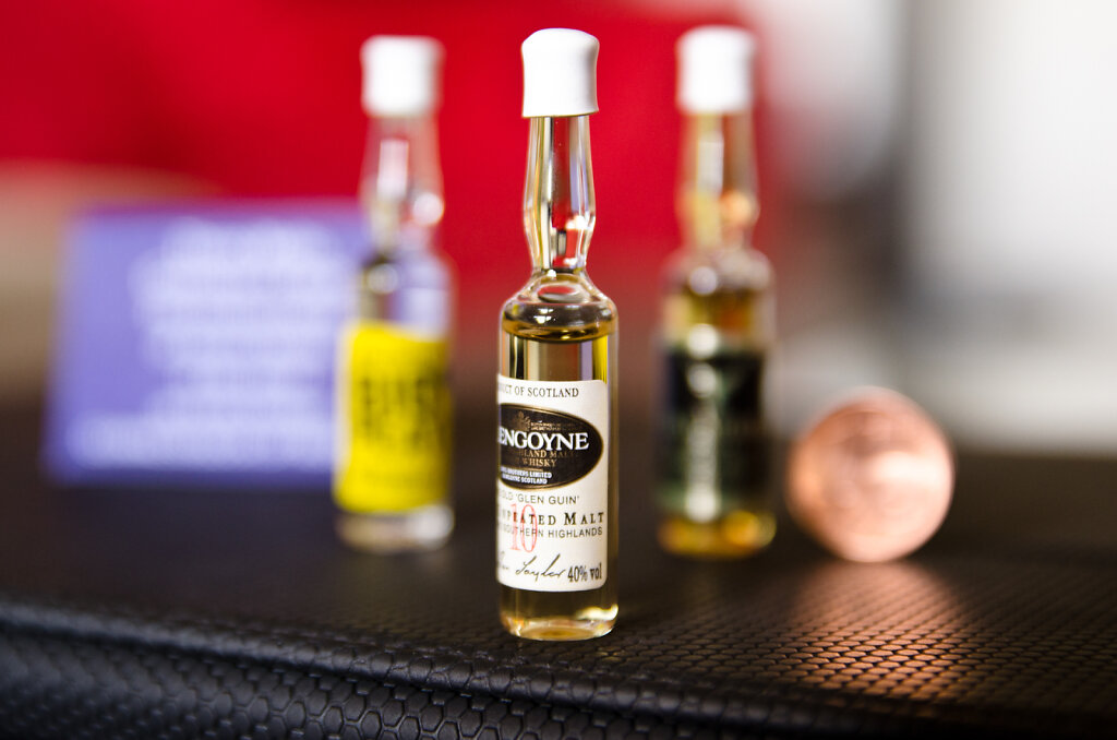 Mini Whisky Flasche