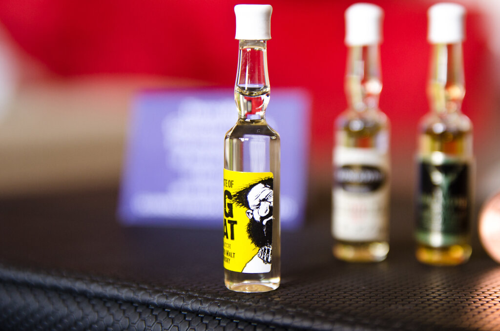 Whisky Flasche Big Peat mini