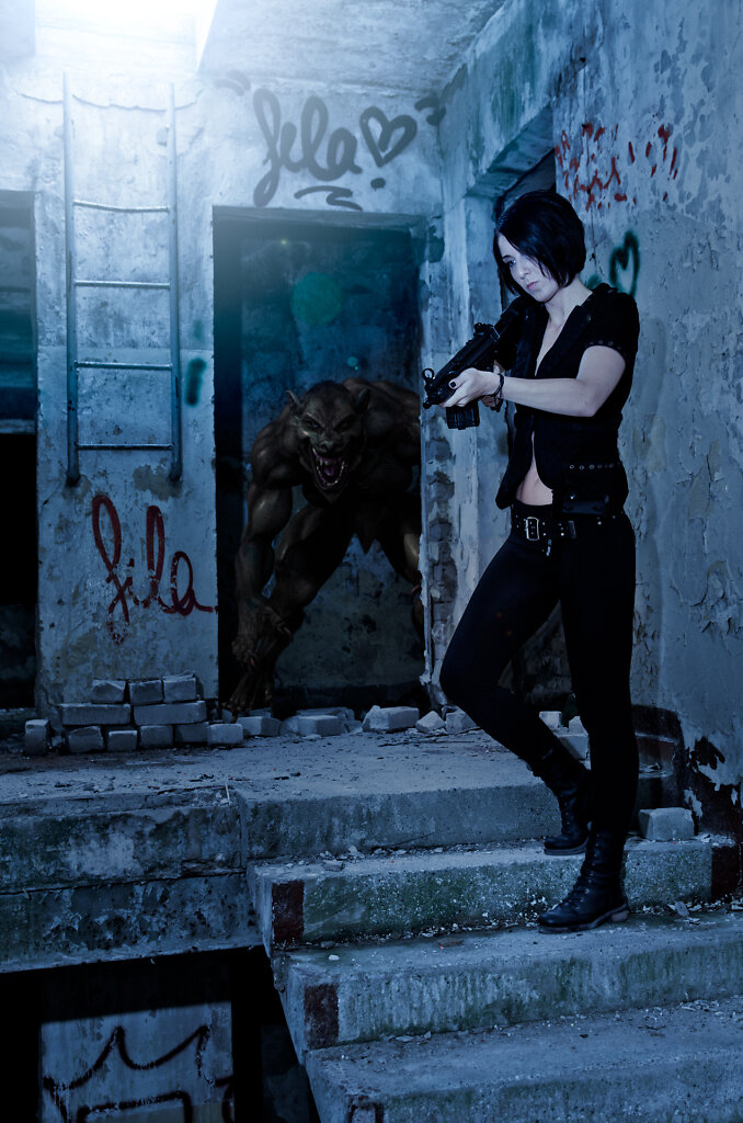 Underworld Treppe Gewehr